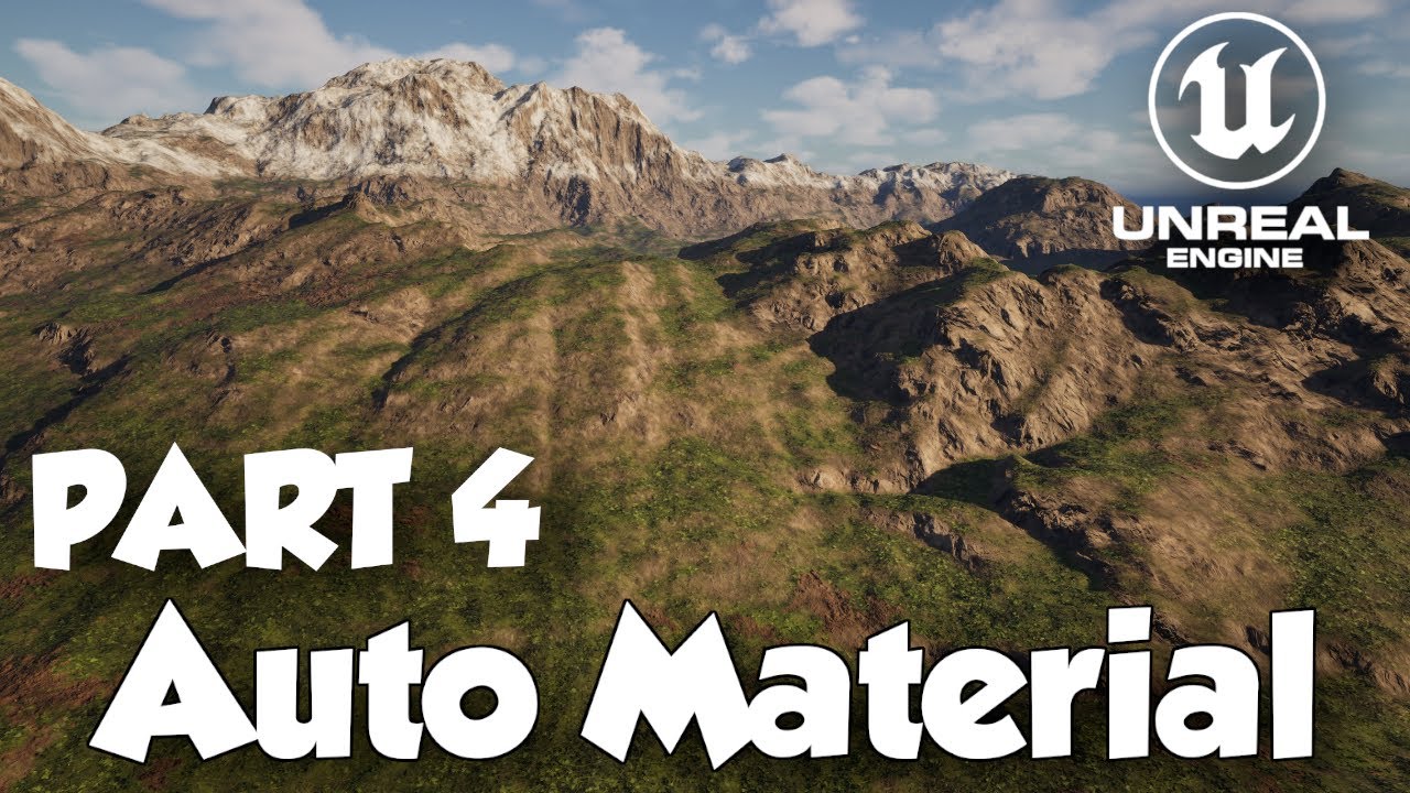Урок по автоматическому созданию материалов для ландшафта, часть 4 | Вариации ландшафта | Unreal ...