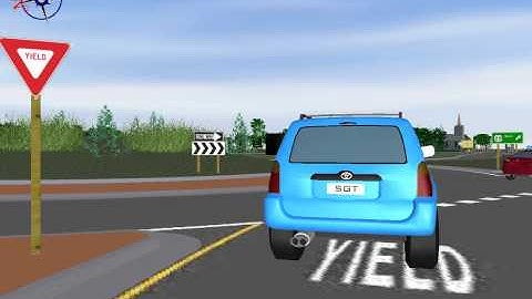 Roundabout simulation EB NB