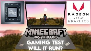 Minecraft Shaders On Lenovo Thinkpad X395 Gaming Test