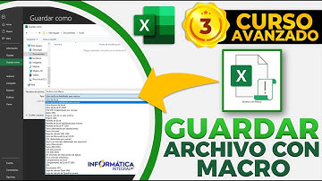 Como guardar un archivo con macro en Excel ✅ (Nueva Versión)