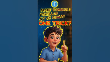 How To Save Your Thumbnail In 4k Quality In Pixellab ( SECRET TRICK)? 🤫