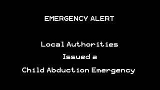 EAS Scenario-Missing Children Emergency, Part 1
