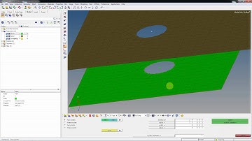 Hinge joint using Hypermesh for Abaqus