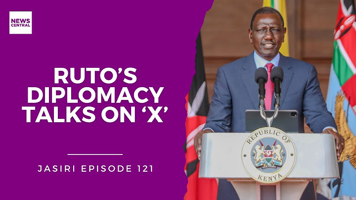 Ruto Makes History with Real-Time X Space Talks After Protests