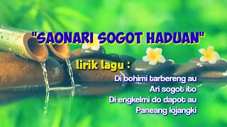 SAONARI SOGOT HADUAN - Osen Hutasoit - official lyric