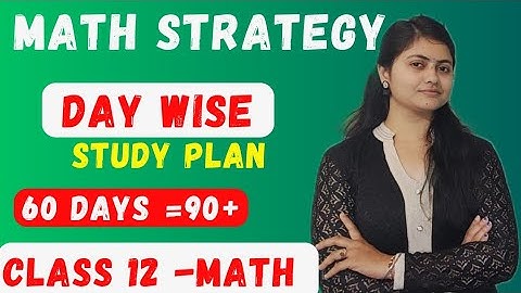 How to score 90+ in math |Class 12 math strategy |Chse board exam 2026