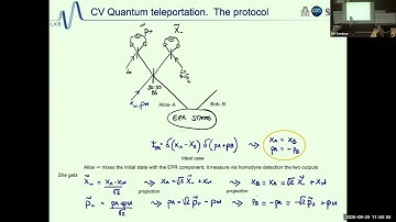 OSP2025 | Valentina Parigi | Continuous Variable Quantum Networks 2 | Okinawa School in Physics 2025