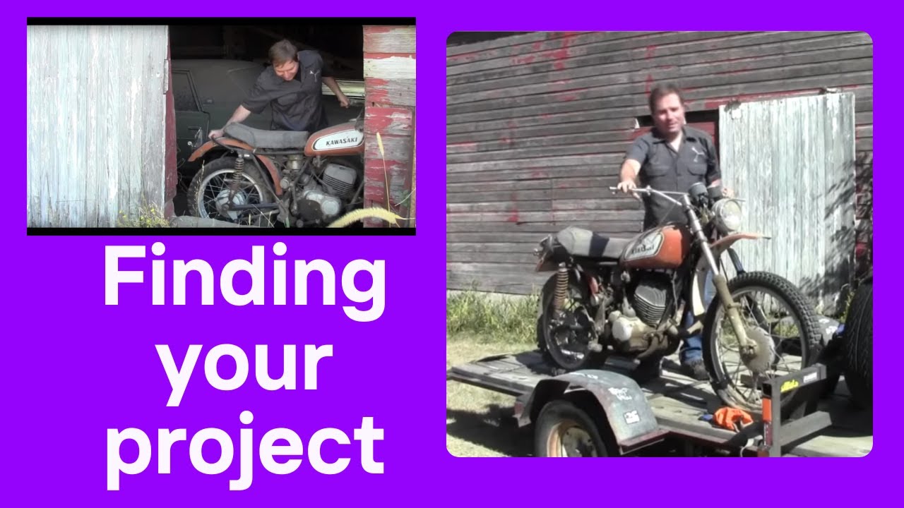 Motorcycle Restoration Finding Your Project Barn Fresh Ep1