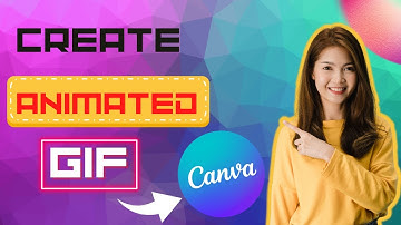 how to make animated gif in Canva - Canva Tutorial