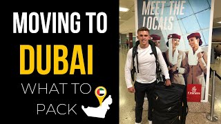 Moving To Dubai- What To Pack