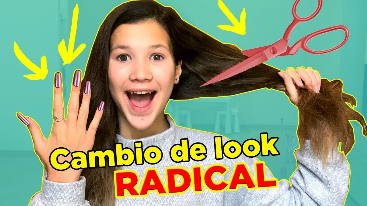 MI CAMBIO DE LOOK RADICAL | ME CORTAN EL PELO😱 Y ME HAGO MANICURA RUSA ...