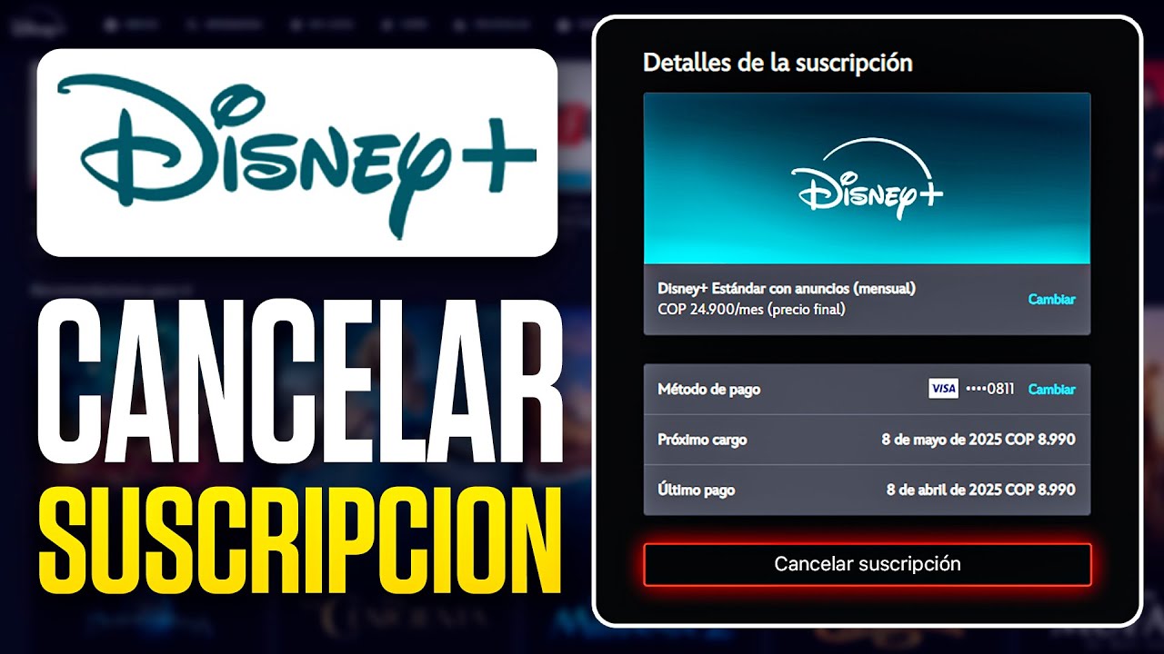 C mo CANCELAR Mi SUSCRIPCI N De Disney Plus 2025 Cancelar Disney C mo cancelar mi suscripci n de disney plus 2025 cancelar disney