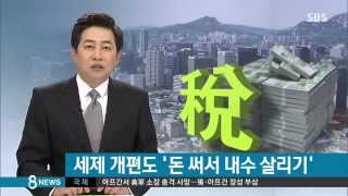 [경제] 세제개편안 '돈 풀기' 초점…3대 패키지 내용은 (SBS8뉴스|2014.8.6)