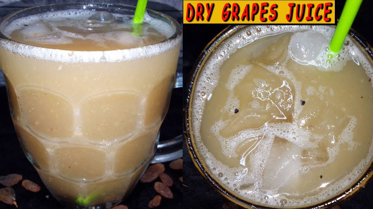 Dry Grapes Juice کشمش والا جوس Recipe By Kitchen With Faizan Chef Faizan Naeem. YouTube
