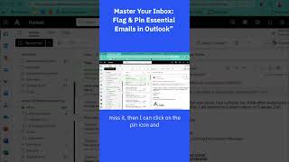 Master Your Inbox  Flag & Pin Essential Emails in Outlook”
