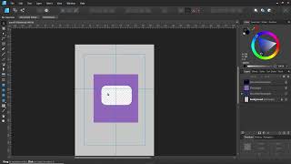Cut Holes and Shapes in Affinity Designer