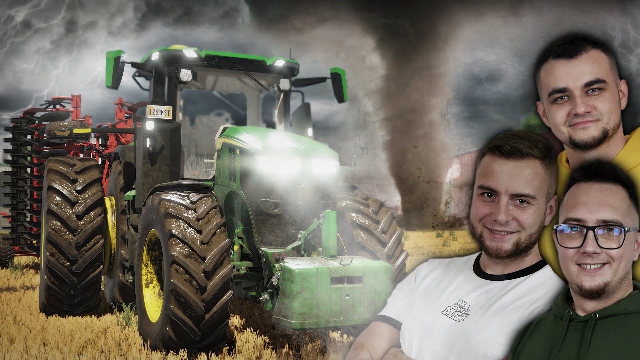 ŁOWCY TORNAD - USZKODZIŁO NASZ LAND 🌪️ PRAWIE ZGINELIŚMY NA TORACH 😮 