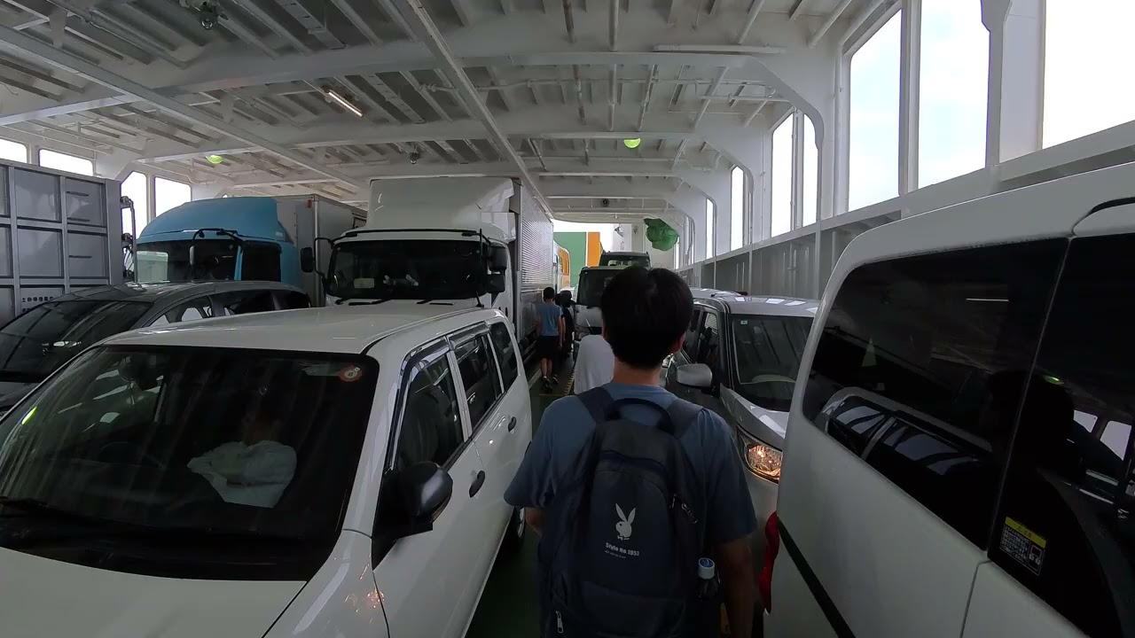 2025.08.28 日本 四國 渡輪 高松港-土庄港 前往小豆島