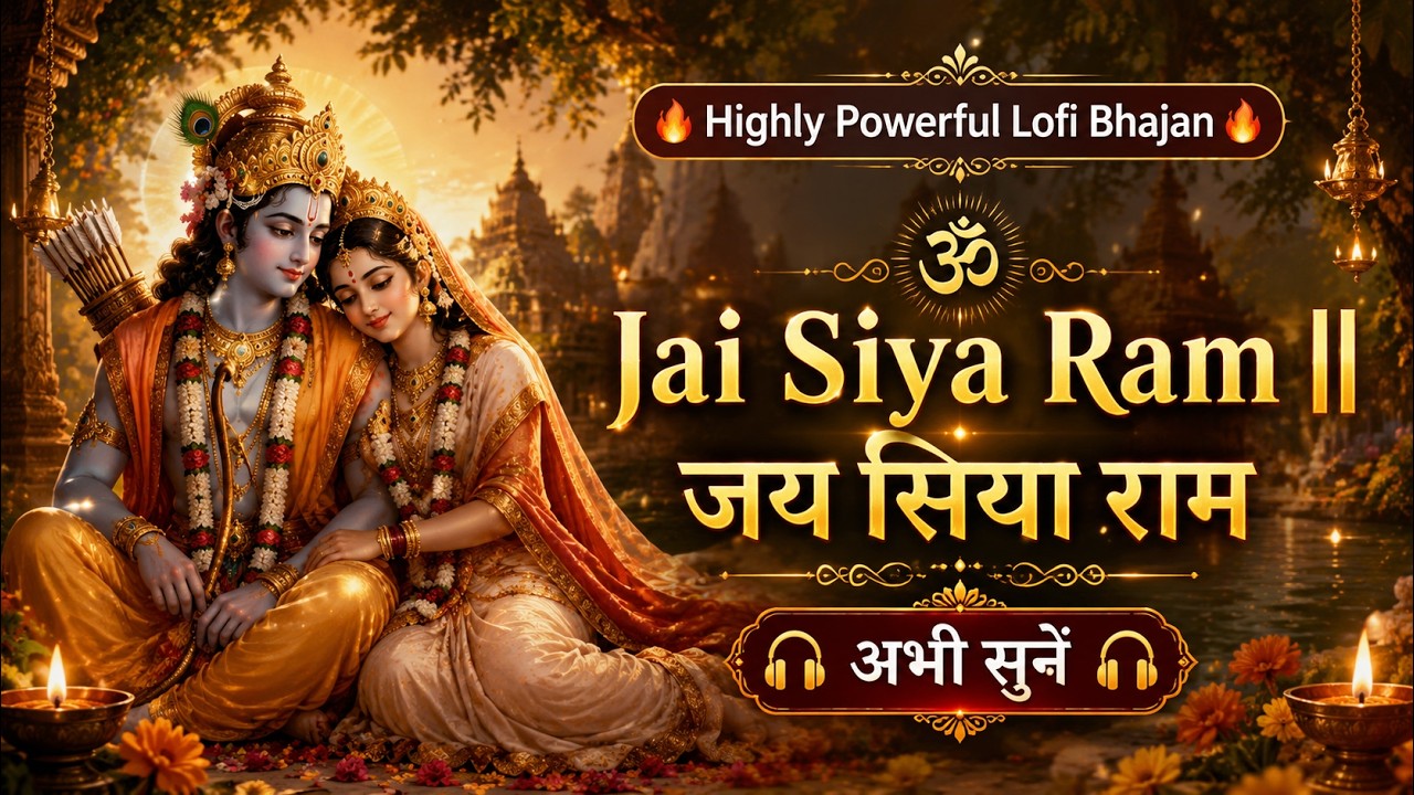 Jai Siya Ram | Lofi Chanting | जय सिया राम | Ram Bhajan Loop for Peace ...