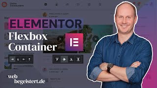 Elementor Flexbox Container - einfach, modern, praktisch [Tutorial - deutsch]