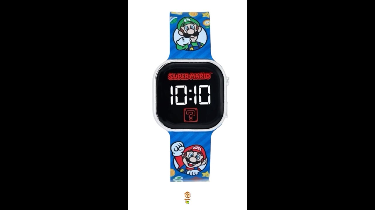 Super Mario Reloj Digital LED