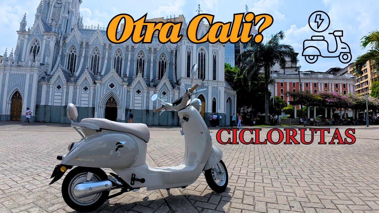 Como es Andar en Bici Electrica? Ciclo rutas de Cali 🇨🇴 Motovlog
