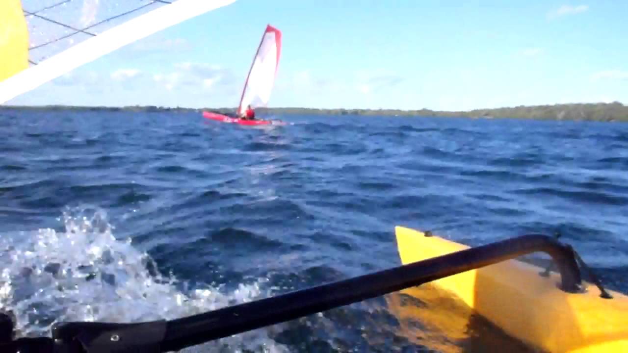 Adventure island sailing Kagawong on Manitoulin island