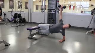 Adducteur Avec Genou Sur Banc Db Hold Adductor With Knee On Bench Db Hold