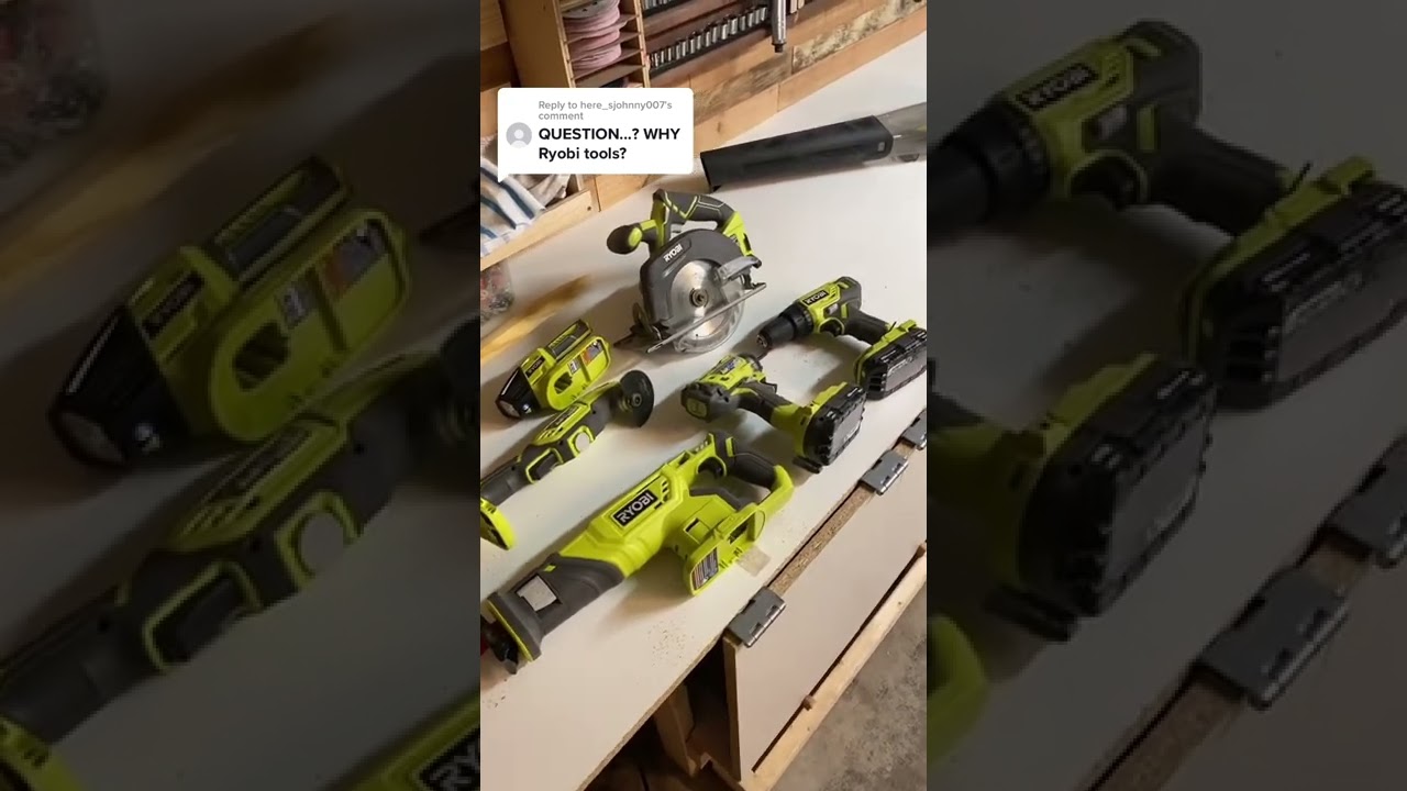 Why I use Ryobi tools YouTube