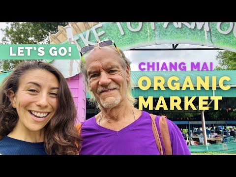 Organic Market in Chiang Mai, Thailand
