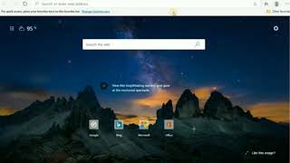 How to remove Bing search engine on Microsoft
