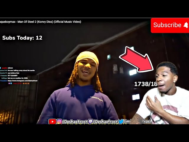 **Deshae frost reacts to plaqueboymax’s diss song**