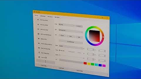 OpenRGB 0.3 - Setup and Demo on Windows