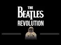 The Beatles • Revolution (CC) 🎤 [Karaoke] [Instrumental Lyrics]