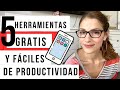 Las mejores apps de productividad gratis / Productividad y Organización personal / Rosa Virginia