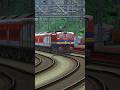 WAP4 LHB RED TRAIN CROSSING IN RAIL STATION | Railworks 3 | TS 2022 | NTG GAMING