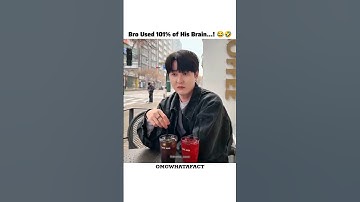Bro Used 101% of His Brain...! 😂🤣