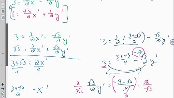10.5 Rotation of Conics (Day 1)