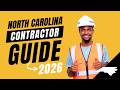 How to Get Your North Carolina Contractor License in 2026
