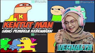 KOCAK !!! KENTUT MAN SANG PEMBELA KEBENARAN By VERNALTA || Maya Nadia