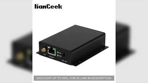 HAMGEEK FC-NTP-MINI Network Time Server 1 NTP Server Integrated GNSS Receiver with 1 Ethernet Port f