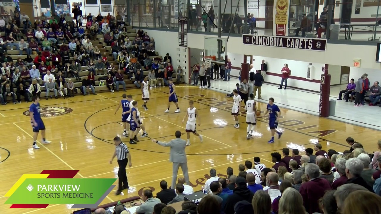 Carroll 77 at Concordia 58 | Boys Basketball Broadcast 12-9-16 indiana high school athletic association football