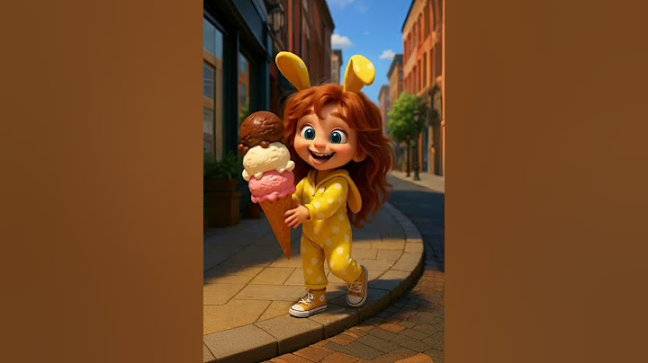 Zélie & sa glace XXL 🍦✨ — Trop gourmande ? Jamais ! 11 mai 2025