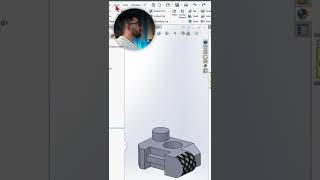 Knurling in SOLIDWORKS  3D Texture