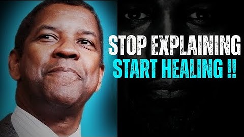 The Art of Walking Away Without Explaining Yourself | Denzel Washington Motivation