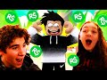 SURPRISING my little sister with 40,000 ROBUX!! (CRAZY!!!)