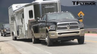 2013 Ram 3500 heavy duty pickup takes on the Ike Gauntlet towing test ( Episode 2 )