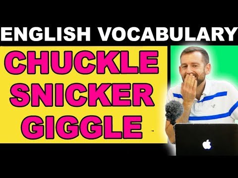 English Laughing Vocabulary