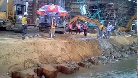 Thi công cọc JET GROUTING công trình Soft Wharf 2 - Hữu Lộc