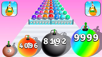 AZ Run, Canvas Run, Jelly Run 2048 ​- All Levels 234 Gameplay Android,ios New Mobile Games OEGDS